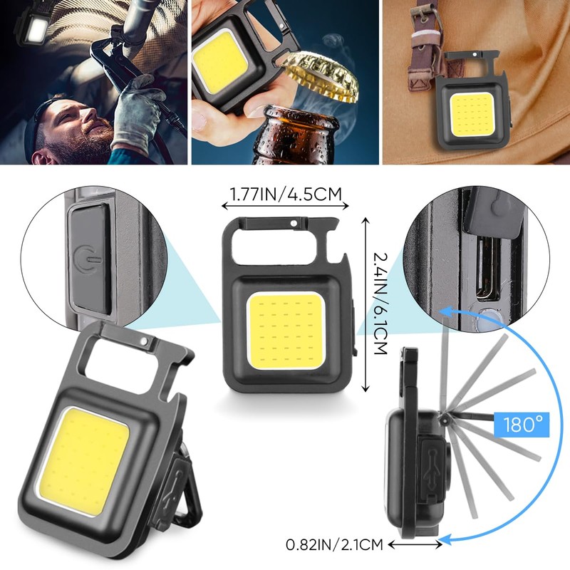 Rechargeable Flashlights High Lumens 10000LM Powerful Tactical Flashlight, Super Bright