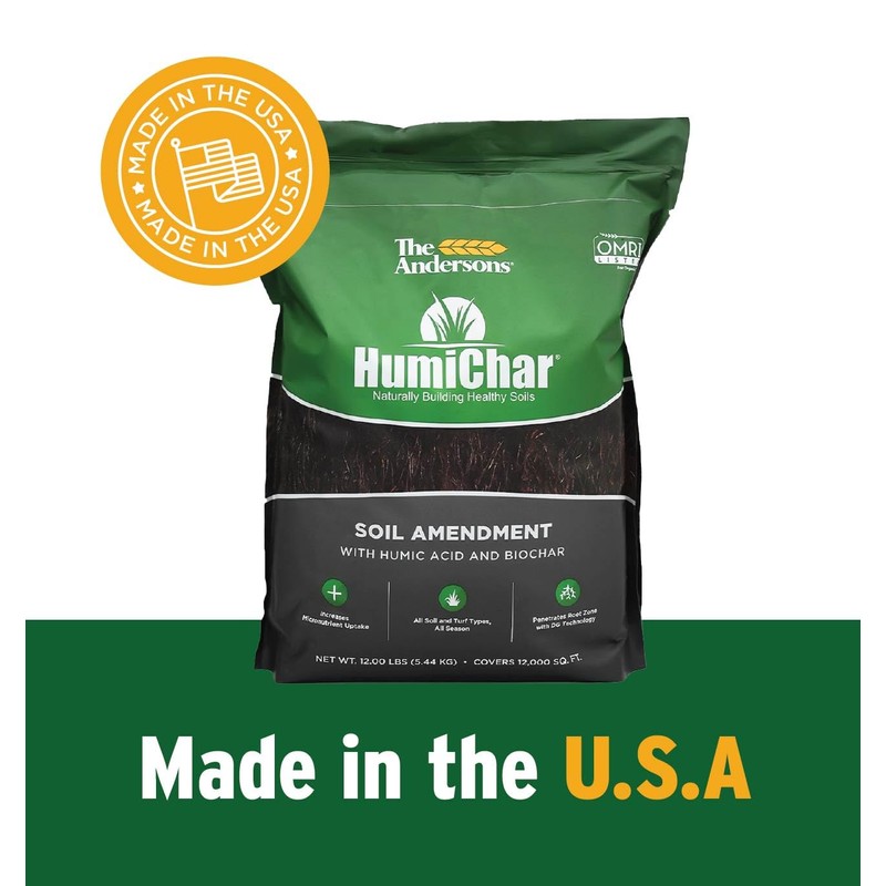 The Andersons HumiChar Organic Soil Amendment with Humic Acid and