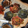 Mysterious Rose Series Rose Seal Rose Collage Material Notebook Decor