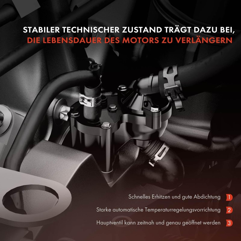 Frankberg CM5G9K478FA Thermostat Coolant Coolant Controller Coolant Thermostat Engine Cooling