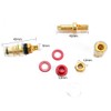 CCeCCe 2 Pack Binding Posts 5-Way Speaker Terminals Heavy Duty