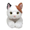 SUN LEMON Hiza Neko (Knee Cat) Plush, Calico Cat, Small,