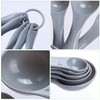 5-Piece Measuring Spoons Stackable Measuring Spoon Set Classic Plastic Measuring