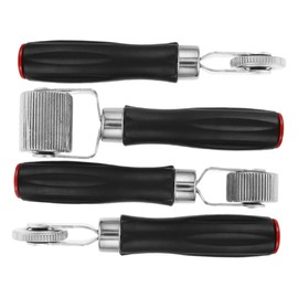 Outanaya 4pcs Car Tire Repair Tool with Plastic Handle Tire Buffing Wheel and Patch Roller for Efficient Puncture Repair for Travel and Maintenance