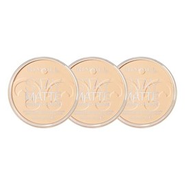 RIMMEL LONDON - Stay Matte Pressed Powder - Lightweight, Oil Absorbing, Smooth Non-Powdery Texture, Lasting Up To 5hrs - For All Skin Types - Dermatologically Tested - Transparent - 3 pack bundle
