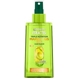 Garnier Fructis Triple Nutrition Marvelous Oil Hair Elixir, 5.0 Fl Oz, 1 unidad (el embalaje puede variar)