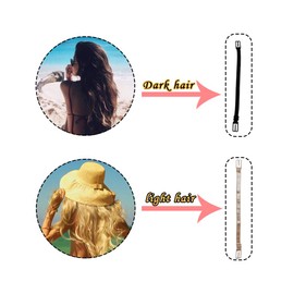 Easecube Mask Ear Cord Extension Buckle, Adjustable Mask Accessories Hook Mask Extension Hook Buckle Ear Mask for All Kinds of Face (Black)