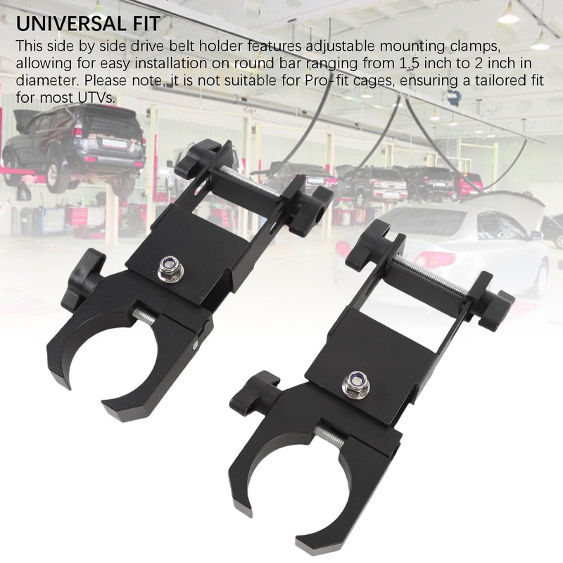 Pyhodi Universal Belt Mount Fit 1.5-2 Inch Roll Bar, 2
