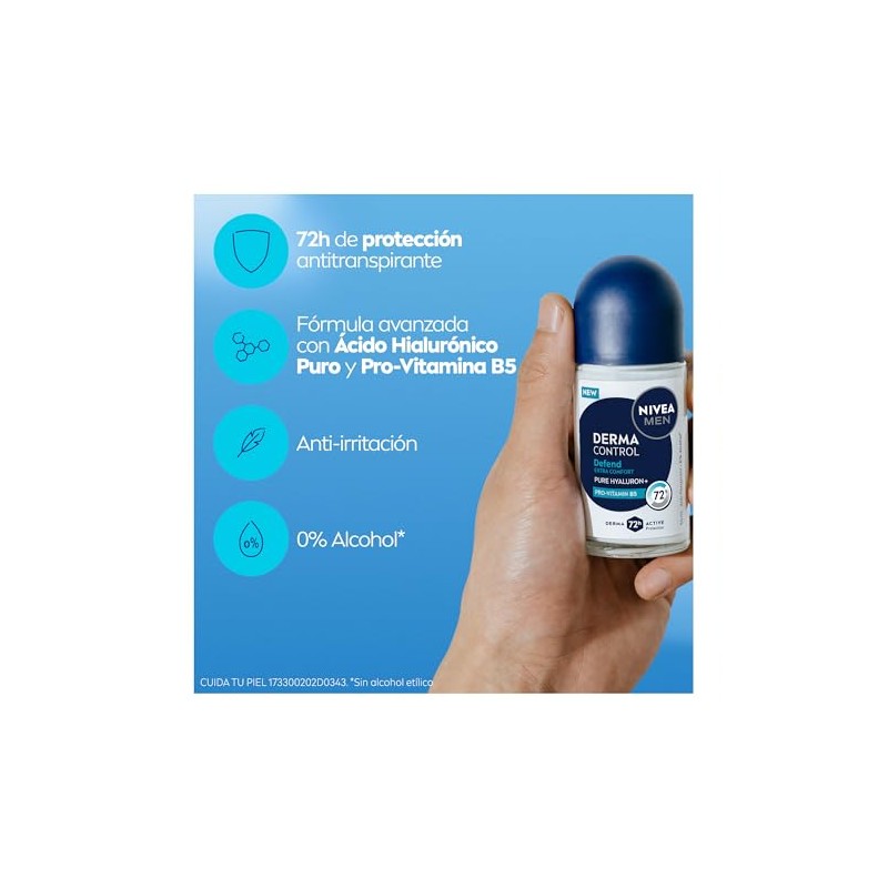 Desodorante Nivea Derma Control Defend 50ml
