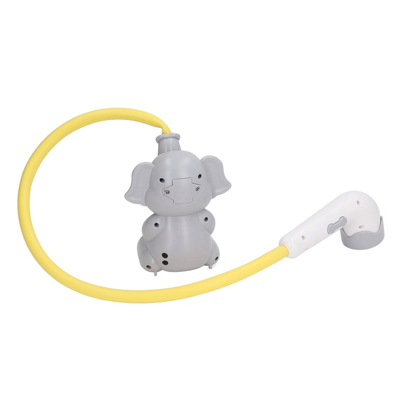 Baby Bath Shower Head with Thermometer Animal Shaped IPX7 Waterproof