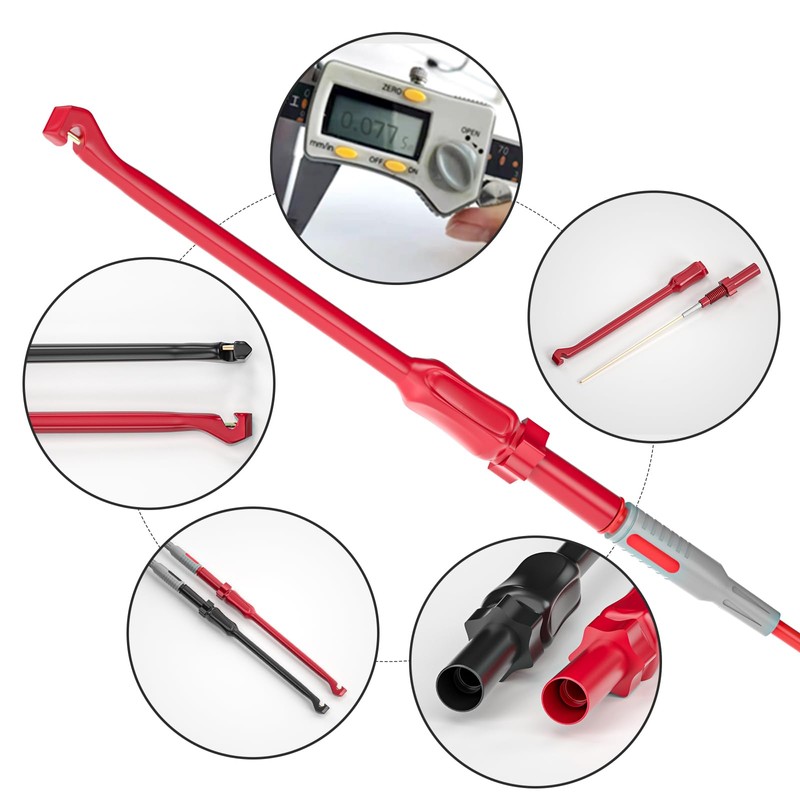 Goupchn - Kit de cables de prueba de multímetro, juego