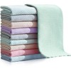 10PCS Fish Scale Microfiber Polishing Cleaning Cloth,Nanoscale Glasses Cleaning Towels