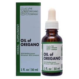 THE OREGANO COMPANY- Oil of Oregano | 1 fl. oz 30 ml | Liquid, Drops | Vegan | Vegetarian | Aceite De Oregano | Edible Food Grade Supplements | High Natural Carvacrol Potency| Wild Oregano Oil Extract