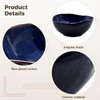 Ceramic Decorative Bowl, Blue Irregular Shape Bowl, Centerpiece Bowls for