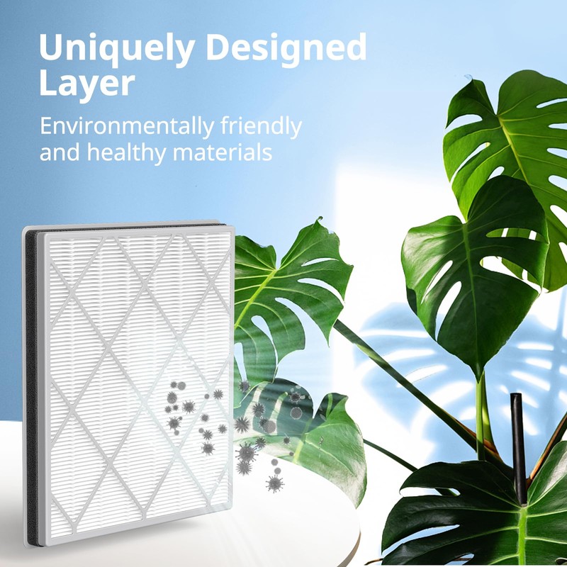 HE401 Filter Replacement for Shark Air Purifier 4 Compatible with