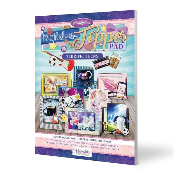 Hunkydory Crafts Build-a-Topper Pad - Terrific Teens