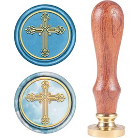 People and Culture Wax Seal Stamp, Cross