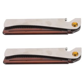 VICASKY 2pcs Folding Beard Comb Set Stainless Steel Grooming Tool Compact Portable Hair Styling Comb for Men Multi-Function Pocket Bottle Opener