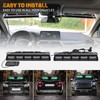 XRIDONSEN 2x 17 inch Green White Emergency Lights for Vehicles