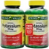 Spring Valley Potassium 99 mg from Potassium Gluconate 595 mg