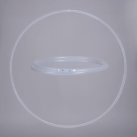 Hula Hoop Blank, PP (Polypropylene), 19 mm, Transparent, Diameter 100 cm