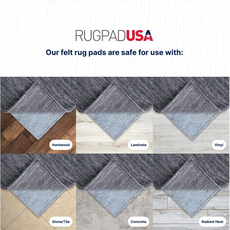 RUGPADUSA RUGPADUSA - Basics - 8'x10' - 1/2" Thick -
