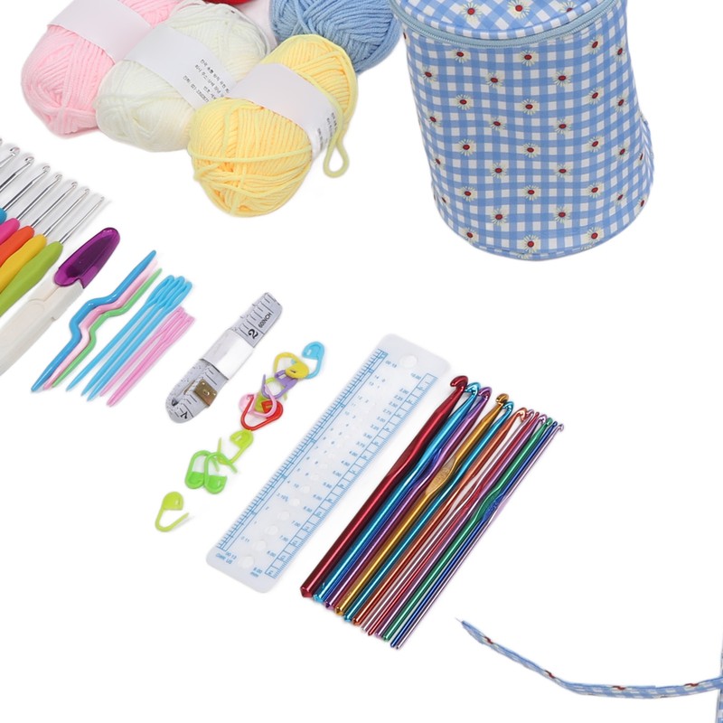 Crochet Hooks Set Ergonomic Crochet Hooks with Case for Arthritic