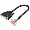 Harissess 1 x DB15 Female Solderless Breakout Connector with 5Ft