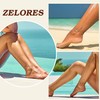 ZELORES 925 Sterling Silver Cross Anklets For Women White Gold