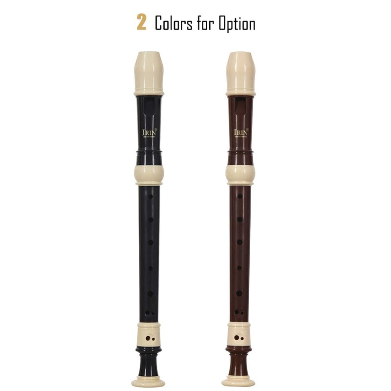 Heysland Descant Recorder Professional Detachable ABS Soprano 8 Hole Baroque