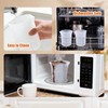 4-Piece Silicone Measuring Cup Set 350ml Silicone Chocolate Melting Cups