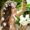 PartyforU Bohemian Flower Hippie Headband Forest Vine Headband - Boho
