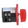 Changeover Switch PC Flame Retardant Combination Selector Switch 2 Sections