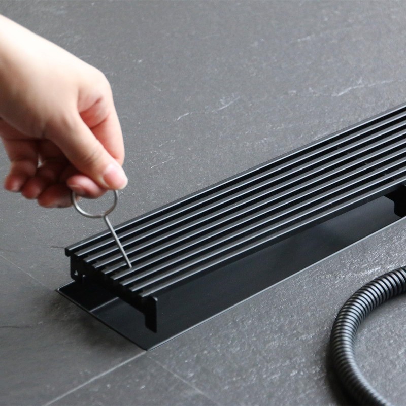 Sharpeye 32 Inch Linear Shower Drain with Removable Wedge Wire