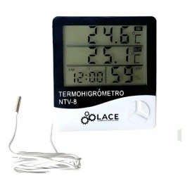 Termohigrómetro Ntv-8 Con Calibración