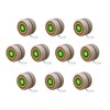 Mini Mini Japanese Traditional Wooden Toys Yoyo Set of 10
