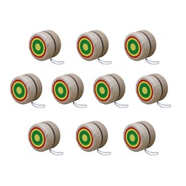 Mini Mini Japanese Traditional Wooden Toys Yoyo Set of 10 Commercial