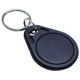 [as known] NFC NTAG215 Keychain, 504 Bytes Memory, Black, Compatible with android amibo 1