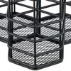 Relaxdays 3 Compartments Hexagonal Brush Holder Height 12.5 x Width