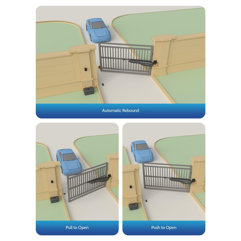 ZUMI Gate Opener Remote Control, Garage Door Opener Remote Control