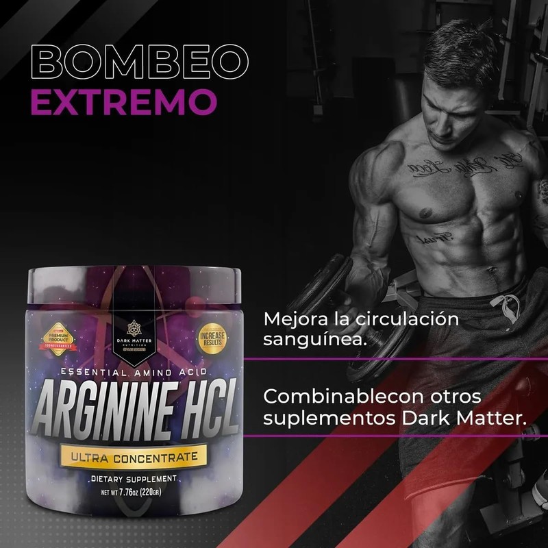 L-Arginina HCL en Polvo 220 g