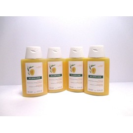 KLORANE NOURISHING SHAMPOO WITH MANGO BUTTER DRY HAIR 3.3 OZ 4 PC LOT