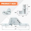 LONFFERY Dump Trailer Cam Lock Set,Replacement for Cambar Rear/Side Door