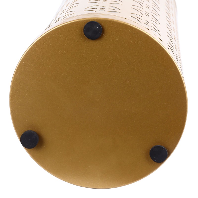 Umbrella Holder Round Rust Proof Stylish Hollow Copper Pattern Metal