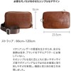 Dom Teporna Men's Body Bag, Genuine Leather, Italian Leather, Compact,