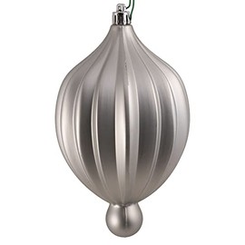 Vickerman 568910-6.3" x 3.5" Limestone Matte Lantern Christmas Decoration (4 Pack) (N174625D)4