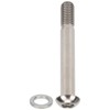 Saddle Clamp Seatpost Titanium Alloy Bolt Screw Gasket for Brompton