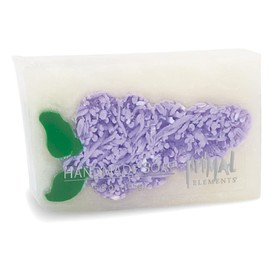 Primal Elements Bar Soap in Shrinkwrap, Lilac, 5.8 Ounce