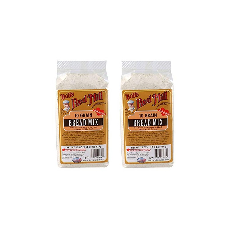 Bob's Red Mill Bread Mix, 10 Grain With Yeast Packet,