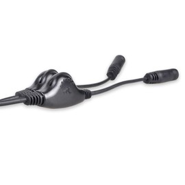 Besmelody 3.5mm Y Splitter Cable with Volume Control, 3.5mm Headphone/Headset Splitter Male to 2 Female Universal Audio Stereo Extension Cable for Smartphone/Tablet/Speaker